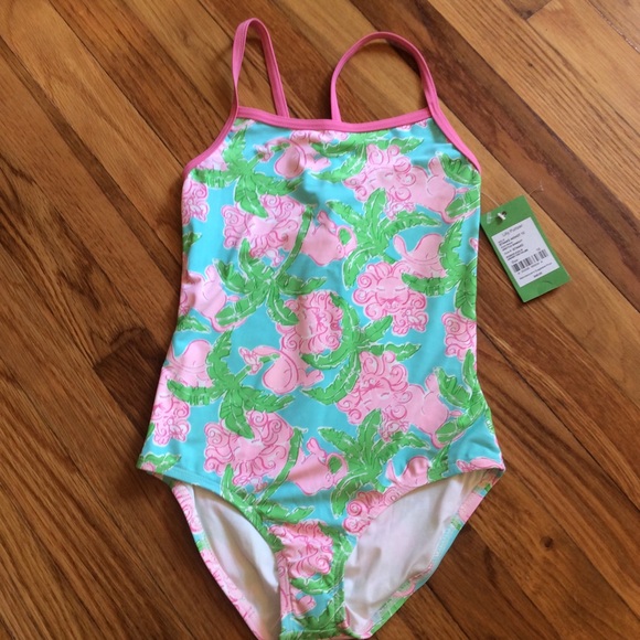 lilly pulitzer girls bathing suit